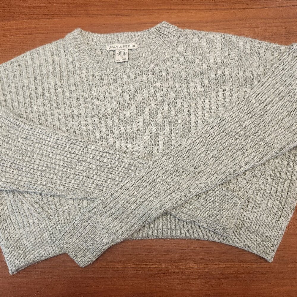 Urban outfitters cropped gray sweater - New without tags!